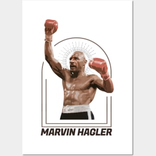 marvin hagler vintage Posters and Art